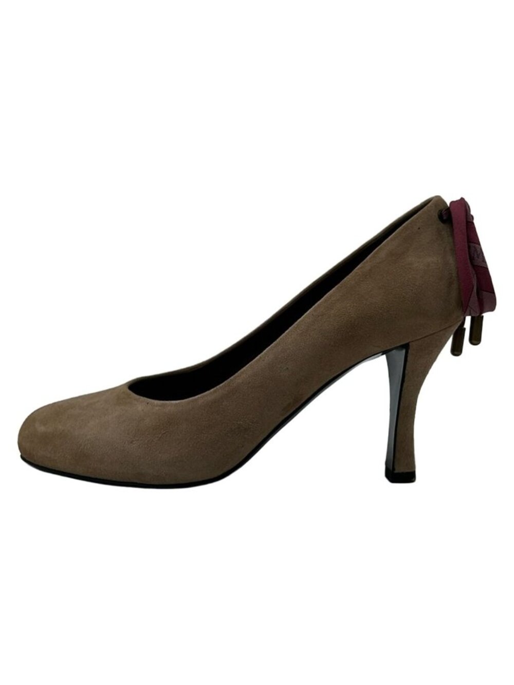 Hermes Pumps Beige Silk Heels